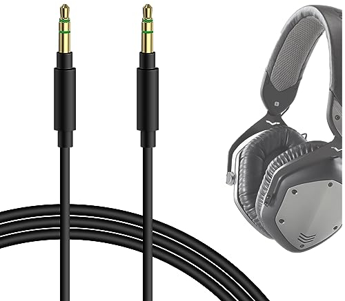 GEEKRIA QuickFit Audio Kabel Kompatibel mit Master & Dynamic MG20, V-MODA, TREBLAB, SMS Audio, KOSS, HiFiMAN, Grado, Ghostek Kopfhörer, 3.5mm Ersatz-Stereokabel für Kopfhörer (1.2 m)