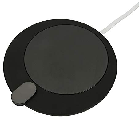 Scalda Bevande USB, 3 Temperature di Controllo Scalda Tazza Funzione di promemoria Riscaldamento Sottobicchiere Auto Spegnimento per Casa, Ufficio, Bevande, caffè, Latte, Acqua,Nero