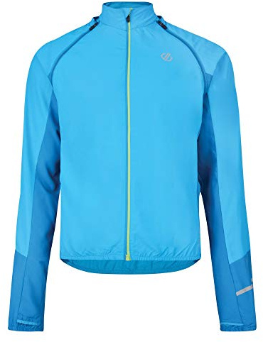 Dare 2b Herren Oxidate' Lightweight Wind Resistant Detachable Sleeve Security Pocket Cycle Windshell Windshell (1er Pack)
