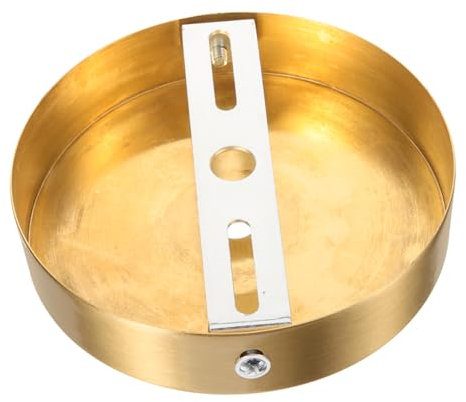 HEMOTON Vintage Kupfer Pendelleuchte Baldachin Deckenplatte Diy Montageplatte Lampenhalterung Für Wohnraum Retro Lichtinstallation Ohne Profi-hilfe