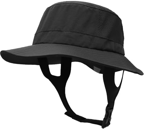 Qiantull Unisex Sonnenhut Fischerhut UPF 50+ Surfhut für Herren Damen | UV-Schutz, Atmungsaktiv, Faltbar Safari Hut, Anglerhut, Für Outdoor Angeln Garten Safari Strand
