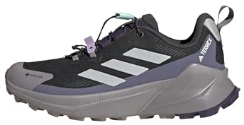 adidas Donna Terrex Trailmaker 2 Gore-Tex Speed Lace Hiking Shoes, Core Black/Grey Two/Preloved Violet, 38 EU