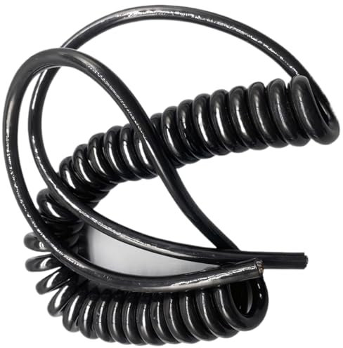 MRVAKDYDI Bobina Retrattile in Filo Elastico multicore, Cavo telescopico a Molla Quadrata da 1,5 mm a 12 conduttori