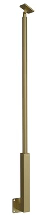 Non-Slip Wall-Mounted Hand Railings for Stairs, Metal Staircase il for Indoor/Outdoor Use, 31.5in Safety Railing for Garage, Porch, Garden, Deck, Loft
