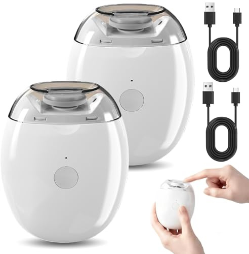 Elektrische Nagelfeile, 3 in 1 Elektrischer Nagelknipser, Nagelfräser mit 3 Geschwindigkeitsstufen und LED Licht, Nagelschleifer Elektrisch für Kinder Erwachsene und Senioren Nagelpflege