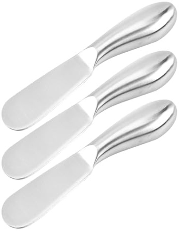 INOOMP 3 Pièces Trancheuses à Fromage et Coupe-Beurre en Acier Inoxydable, Outil Cuisine Multifonction pour Couper Crème, Fromage et Beurre, Ustensile Pratique Maison