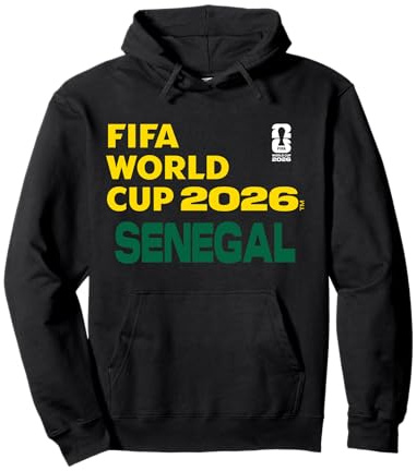 FIFA World CUP26 Senegal - Bloque de Cartas Sudadera con Capucha