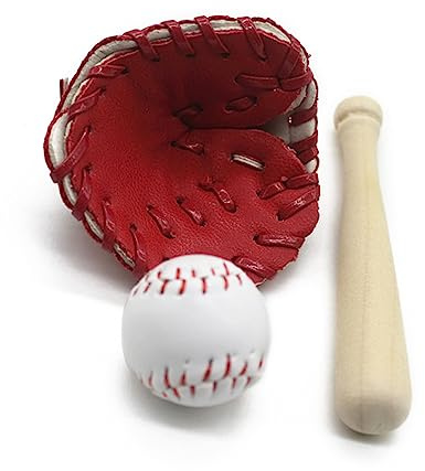 Puntelli per fotografia neonato Baby carino softball baseball con bastone e guanto per accessori da studio Puntelli per ragazze ragazzi mazza da baseball