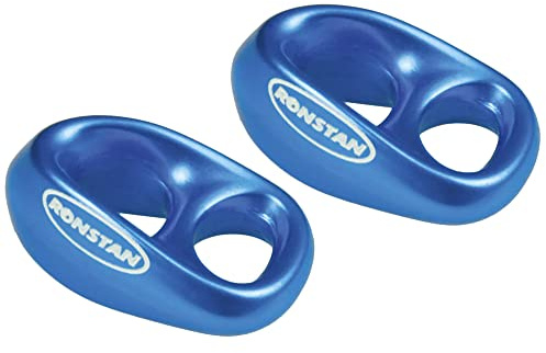 RONSTAN - Paire de poulie Friction Shock RF8080 - Bleu