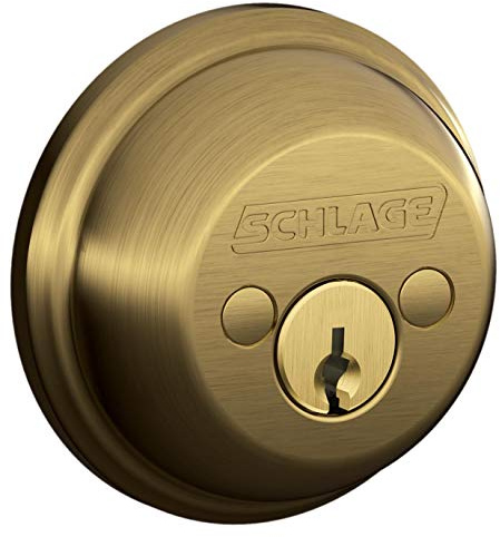 SCHLAGE Lock CO B62NV609 AB Double Cylinder Deadbolt