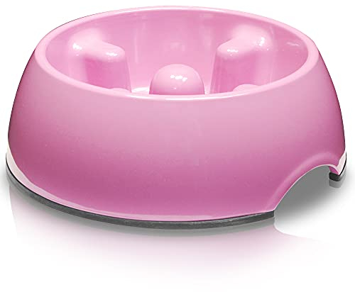 Dogit Hunde Antischling Napf, Hundenapf, 140ml, pink