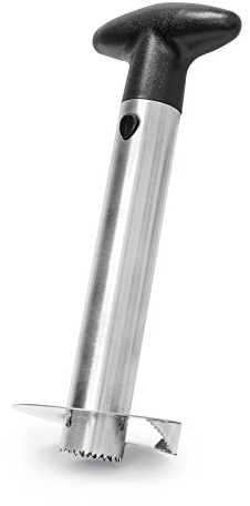 Relaxdays 10018967 - máquina de Cortar la piña, de Acero Inoxidable, 3 en 1