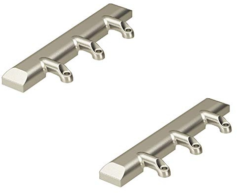 Gedotec Klappenbeschlag FREE FLAP 1.7 | Adapter für Klappen mit 20 mm Aluminiumrahmen | FREEflap -FREEswing - FREEslide | 2 Stück - Aufschraubscharnier - Klappenhalter - Scharniere Klappbar - 2 Mit