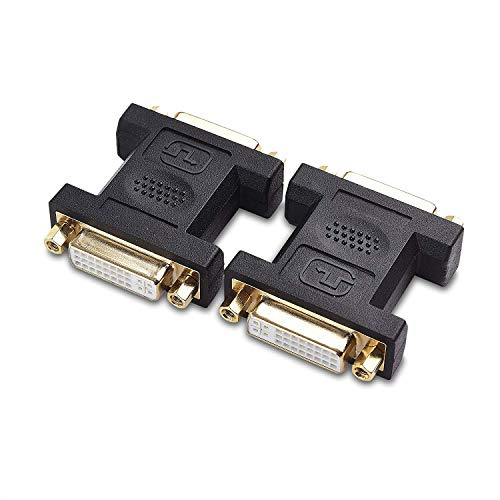 Cable Matters 2-Pack DVI Coupler (DVI Female to Female Adapter)