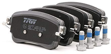 TRW Kit pastiglie freni Posteriore con segnalatore acustico usura GDB2166