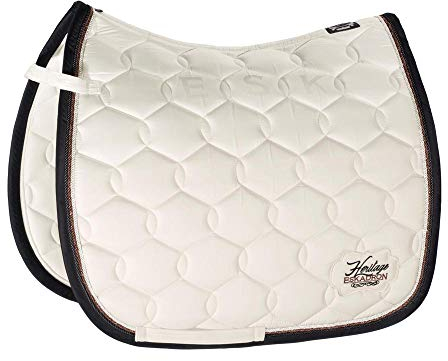 Eskadron Schabracke Glossy Emblem Heritage18 Größe Pferdezubehör VS, Farbe Ivory