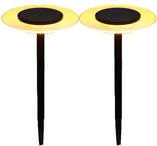 2 fari solari da attaccare H35cm 2x UFO