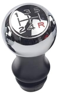 Pomo de palanca de cambios MT de 5/6 velocidades para Peugeot 106 206 301 306 406 107 307 406 3008 para Citroen C2 C3 C4 (rojo-R 5 velocidades)