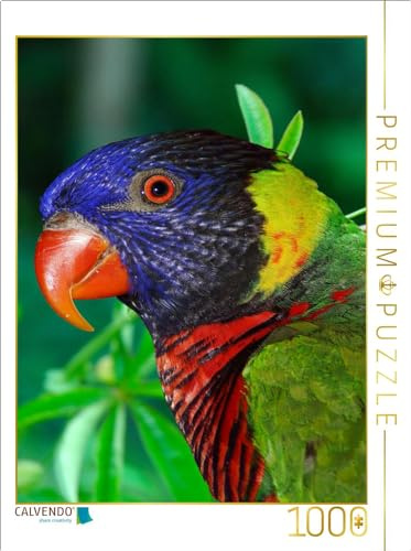 CALVENDO Puzzle Schmucklori | 1000 Teile Lege-Größe 64 x 48 cm Foto-Puzzle für glückliche Stunden