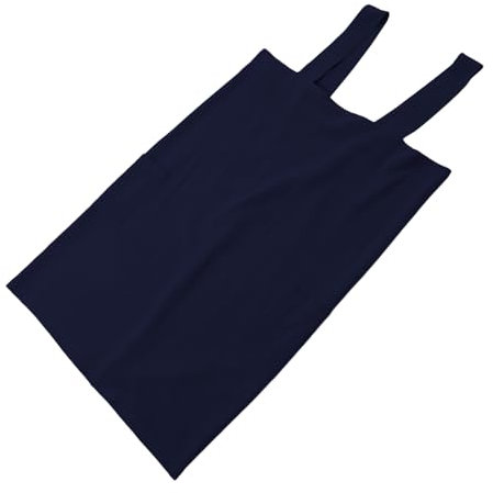 iplusmile Schürze Für Damen Mit Tasche Aus Baumwollleinen Haushaltsschürze Für Kochen Und Gärtnern Backschürze Mit Atmungsaktivem Rückendesign