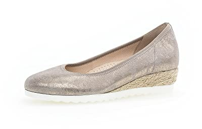 Gabor Bailarinas clásicas para mujer, planas para mujer, Concha 95, 40 EU