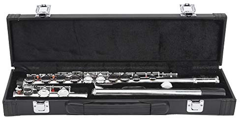 Flöte, Silber Sterling Anfänger Kinder Erwachsene Flöte Spielen Musik Instrumente mit Aufbewahrung Sbox
