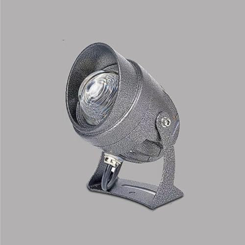 Faretto LED Beam Light, Faretti A Lungo Raggio Da 10 W, Faretti LED Rotanti, Luce Da Paesaggio Per Esterni IP65, Lampada A Fascio Stretto A Irradiazione, Proiettore Da Parete Per Esterni(White,B-DC12-
