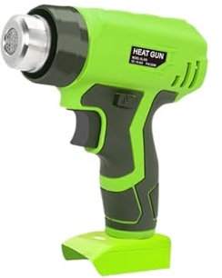 xuyuyan Heat Gun Cordless Hot Air Gun for 18V Battery Soldering Thermal Blower with 4 Nozzles(for Black Decker)