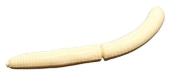 Libra Lures Fatty D`Worm 75mm | Forellenköder Supersoft | Inhalt: 8 Stück | Aroma: Krill (005 / Cheese)