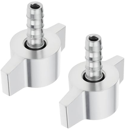 ECSiNG 2 Conectores de Manguera M16x1,5 para Llenado Y Desinflado de Tanques de Aire Comprimido de Camiones de 6 Mm