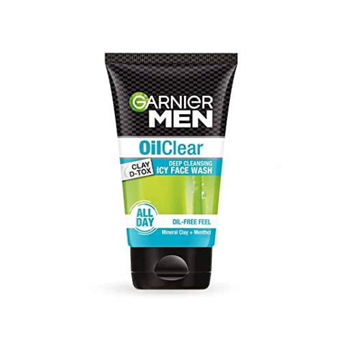 Garnier Men Oil Clear deep cleansing Facewash, 100g