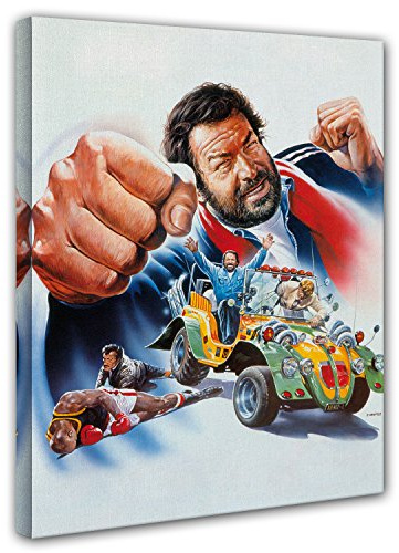 Bud Spencer - Der Bomber (Bomber) - Leinwand (60 x 80 cm)