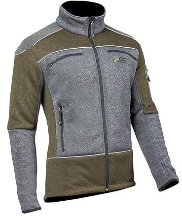 PSS Faserstrickjacke X-treme Arctic Grün/Grau Größe 3XL