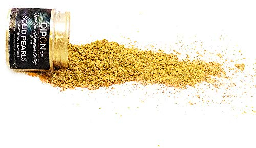 Epoxidharz Farbpigmente Brillant Gold Pearl für Giessharz Beton Seifenfarbe Farbpulver Nail Art UV Gel Autolack Flüssiggummi mit Metallic Perlglanz Effekt Mica Schimmer Pulver Pigmente (5 Gramm)