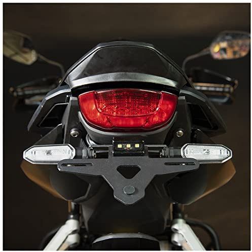 Fayedenicy Moto CB650R CBR650R Support de Plaque d'immatriculation Support Tail Tidy Fender Eliminator Kit avec lumière LED pour CB 650 R CB 650R CBR 650 R CBR 650R Accessoires 2019 2020 19-20