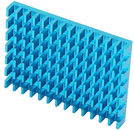 Weikeya Comodo dissipatore di calore in alluminio, forte e robusto, 40 x 30 5 mm, resistenza alla ruggine per circuito integrato,radiatore