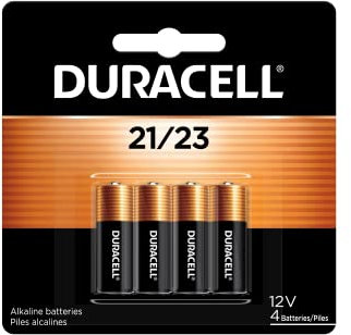 Duracell - 21/23 12V Specialty Alkaline Battery - Long Lasting Battery - 4 Count (Pack of 6)