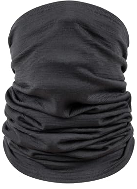 TOM FYFE Premium Merino Schlauchschal Unisex Anthrazit/One Size | Made in Europe