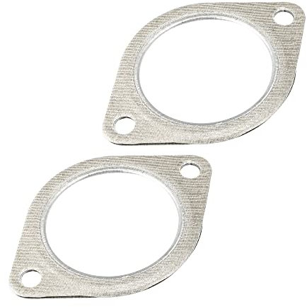 X AUTOHAUX 2uds Coche Escape Tubo Brida Junta Sello Reemplazo 18307553603