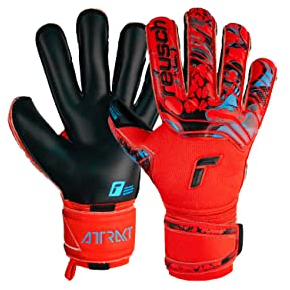 Reusch Torwarthandschuhe Attrakt Gold X Evolution Cut Finger Support mit hervorragendem Grip und Außennaht Schnitt