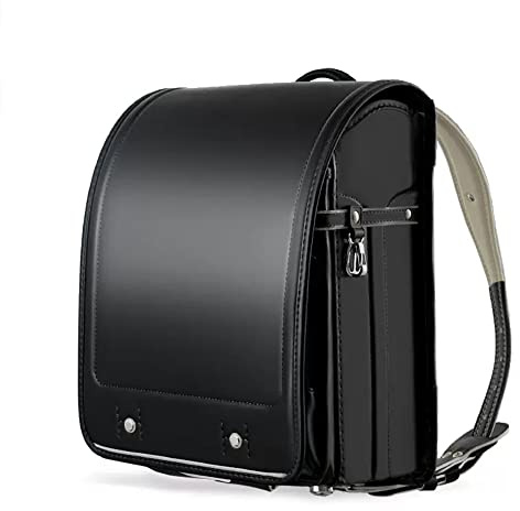 ZCBYBT Ransel Randoseru Sacs D'École Japonais pour Filles Et Garçons Sac À Dos De Grande Capacité, 26 * 20 * 35Cm,B