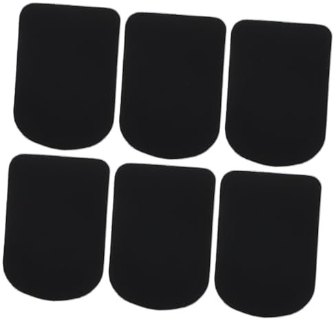 LALADEFIEE 4er-Pack Saxophon-Mundstückpolster 40 Stück Saxophon-Mundstückpolster Silikon-Zahnpolster für Saxophonspieler Schwarz