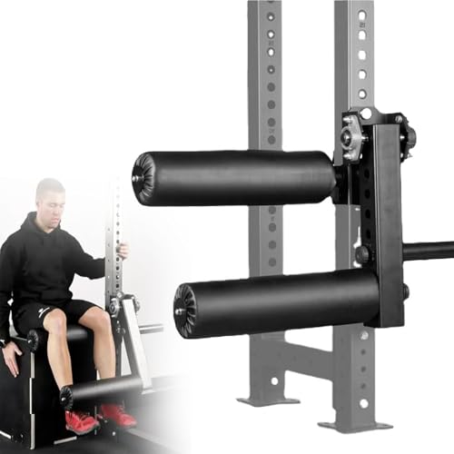 LMYYDES Beinstrecker und Curl-Maschine im Sitzen für effektives Training der Beinmuskulatur, Verstellbarer Beinstrecker-Aufsatz, Fitnessgerät für Beinstrecker,16mm