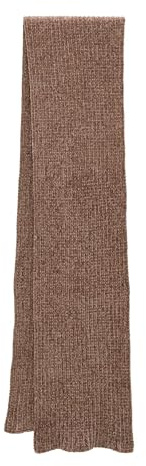 OPUS Damen Schal | Gerippter Schal AVIEBRA aus weichem Chenille warm taupe, 0