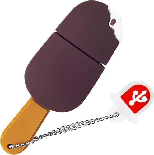 BORLTER CLAMP 128 GB USB-flash-enhet choklad istappform, borlter cLAMP nyhet minnessticka USB-enhet Thumb Drive presenter för extern datalagring
