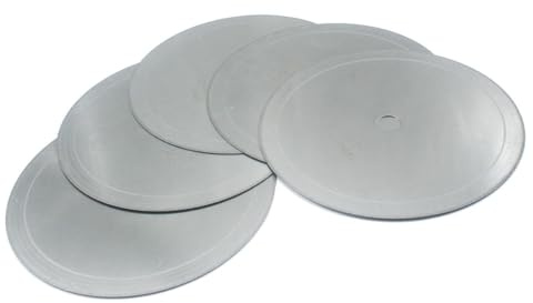 𝐉𝐔𝐍𝐋𝐈𝐗𝐍 5 Pcs 7 Lapidary Saw Blade, 5/8'' Arbor Hole 0.6 mm Extra Thin Diamond Saw Blade Lapidary Cutting Disc