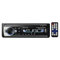 Autoradio singolo DIN – 4 x 45 W FM autoradio Bluetooth chiamate in vivavoce, lettore MP3, USB/AUX/SD, display a colori e controllo del volante