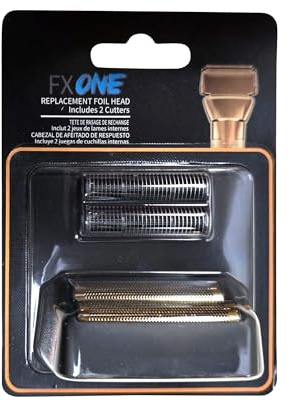 BY MIA FX ONE Replacement Foil Head for BaByliss Pro FX 01/02 Shavers | Includes 2 Cutters