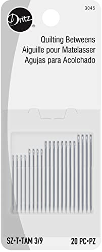 Dritz Hand Needles, carbon steel stainless steel, Nickel, Size 3/9