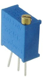 sourcing map 1/2W 200 Ohm 3296 lineare Trim Pot Trimmer Schneidemaschine Potentiometer 5 Stk